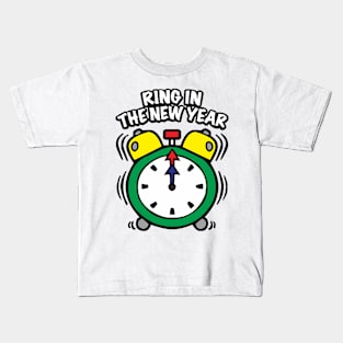 Ring in the new year Kids T-Shirt